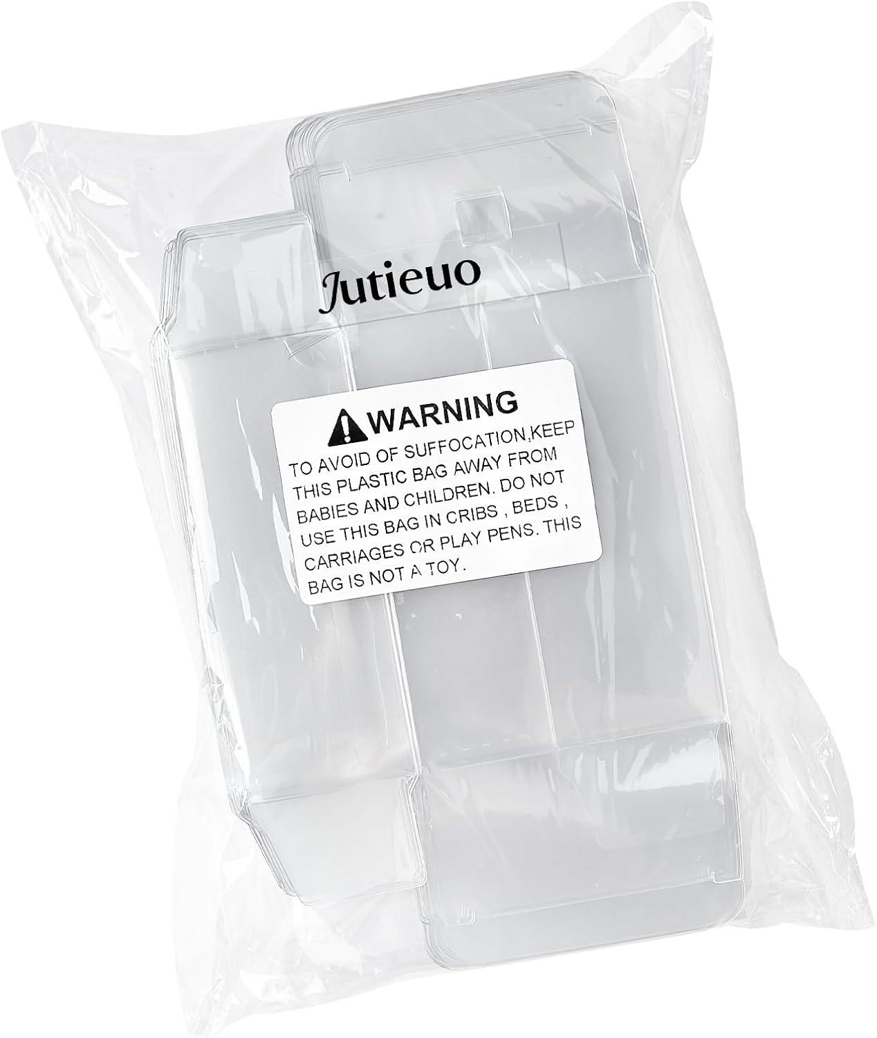 image:image45 Pack 3x3x3 Inches Clear Favor Boxes with Ribbons Transparent Plastic Cube Treat Boxes for Candy Goodie Gift Small Individual Hot Cocoa Bomb Packaging Box35x24x138 Inch