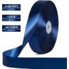 100 Yards 1 Inch Baby Pink Satin Ribbon, Solid Fabric Ribbon Roll for Flower Bouquet, Gift Wrapping, Roses Making, Handmade Crafts(Navy Blue)