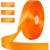 100 Yards 1 Inch Baby Pink Satin Ribbon, Solid Fabric Ribbon Roll for Flower Bouquet, Gift Wrapping, Roses Making, Handmade Crafts(Torrid Orange)