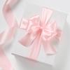 1-1/2 Inch 100 Yards Baby Pink Satin Ribbon, Solid Fabric Ribbon Roll for Flower Bouquet, Gift Wrapping, Roses Making, Handmade Crafts(Baby Pink)