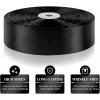 1-1/2 Inch 100 Yards Baby Pink Satin Ribbon, Solid Fabric Ribbon Roll for Flower Bouquet, Gift Wrapping, Roses Making, Handmade Crafts(Black)