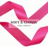 1-1/2 Inch 100 Yards Baby Pink Satin Ribbon, Solid Fabric Ribbon Roll for Flower Bouquet, Gift Wrapping, Roses Making, Handmade Crafts(Hot Pink)