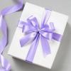 1-1/2 Inch 100 Yards Baby Pink Satin Ribbon, Solid Fabric Ribbon Roll for Flower Bouquet, Gift Wrapping, Roses Making, Handmade Crafts(Lavender)