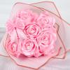 1-1/2 Inch 100 Yards Baby Pink Satin Ribbon, Solid Fabric Ribbon Roll for Flower Bouquet, Gift Wrapping, Roses Making, Handmade Crafts(Pink)
