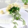 1-1/2 Inch 100 Yards Baby Pink Satin Ribbon, Solid Fabric Ribbon Roll for Flower Bouquet, Gift Wrapping, Roses Making, Handmade Crafts(Sage Green)