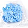 1-1/2 Inch 100 Yards Baby Pink Satin Ribbon, Solid Fabric Ribbon Roll for Flower Bouquet, Gift Wrapping, Roses Making, Handmade Crafts(Sky Blue)