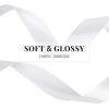 1-1/2 Inch 100 Yards Baby Pink Satin Ribbon, Solid Fabric Ribbon Roll for Flower Bouquet, Gift Wrapping, Roses Making, Handmade Crafts(White)