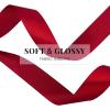 1-1/2 Inch 100 Yards Baby Pink Satin Ribbon, Solid Fabric Ribbon Roll for Flower Bouquet, Gift Wrapping, Roses Making, Handmade Crafts(Wine Red)