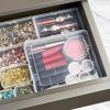 24 Pack Mixed Sizes Rectangular Mini Plastic Containers Clear Plastic Storage Boxes with Hinged Lids and Labels Empty Beads Organizers for Small Items Art Craft Jewelry Projects(4 Size 7 Pcs)