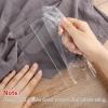 45 Pack 3x3x3 Inches Clear Favor Boxes with Ribbons, Transparent Plastic Cube Treat Boxes for Candy Goodie Gift, Small Individual Hot Cocoa Bomb Packaging Box(2x2x6 Inch)