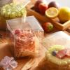 45 Pack 3x3x3 Inches Clear Favor Boxes with Ribbons, Transparent Plastic Cube Treat Boxes for Candy Goodie Gift, Small Individual Hot Cocoa Bomb Packaging Box(3x3x3 Inch)