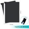 5PCS Clear Report Covers with Swing Clip, Professional Clear Front Presentation Folders Resume Folder, 30 Sheets Capacity A4 Size File Document Organizer, No Punch Needed(Black-5pack)