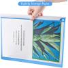 5PCS Clear Report Covers with Swing Clip, Professional Clear Front Presentation Folders Resume Folder, 30 Sheets Capacity A4 Size File Document Organizer, No Punch Needed(Blue  White  Green  Orange  Pink)