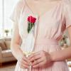 Jutieuo 100Pcs Single Rose Sleeve with 100Pcs Floral Water Tubes for Fresh Flowers, Transparent Single Flower Sleeve Individual Rose Wrap Bulk for Mother’s Day Events, Florist Supplies(White Diamond 100 Bags)