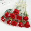 Jutieuo 100Pcs Single Rose Sleeve with 100Pcs Floral Water Tubes for Fresh Flowers, Transparent Single Flower Sleeve Individual Rose Wrap Bulk for Mother’s Day Events, Florist Supplies(Transparent 100 Bags + 100 Water Tubes)