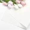 Jutieuo 20 Sheets Pink Flower Wrapping Paper, Waterproof Translucent Korean Floral Paper for Flower Bouquet Wraps Gift Packaging Florist Supplies (22.8 x 22.8 inch)(White)