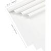 Jutieuo 20 Sheets Pink Flower Wrapping Paper, Waterproof Translucent Korean Floral Paper for Flower Bouquet Wraps Gift Packaging Florist Supplies (22.8 x 22.8 inch)(White)