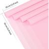 Jutieuo 20 Sheets Pink Flower Wrapping Paper, Waterproof Translucent Korean Floral Paper for Flower Bouquet Wraps Gift Packaging Florist Supplies (22.8 x 22.8 inch)(Barbie Pink)