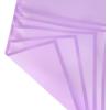 Jutieuo 20 Sheets Pink Flower Wrapping Paper, Waterproof Translucent Korean Floral Paper for Flower Bouquet Wraps Gift Packaging Florist Supplies (22.8 x 22.8 inch)(Purple)