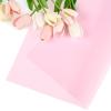 Jutieuo 20 Sheets Pink Flower Wrapping Paper, Waterproof Translucent Korean Floral Paper for Flower Bouquet Wraps Gift Packaging Florist Supplies (22.8 x 22.8 inch)(Barbie Pink)
