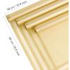 Jutieuo 20 Sheets Pink Flower Wrapping Paper, Waterproof Translucent Korean Floral Paper for Flower Bouquet Wraps Gift Packaging Florist Supplies (22.8 x 22.8 inch)(Gold)