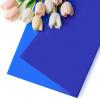 Jutieuo 20 Sheets Pink Flower Wrapping Paper, Waterproof Translucent Korean Floral Paper for Flower Bouquet Wraps Gift Packaging Florist Supplies (22.8 x 22.8 inch)(Royal Blue)
