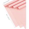 Jutieuo 20 Sheets Pink Flower Wrapping Paper, Waterproof Translucent Korean Floral Paper for Flower Bouquet Wraps Gift Packaging Florist Supplies (22.8 x 22.8 inch)(Pink)