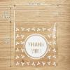 Jutieuo 300pcs Self-Adhesive Thank You Cookie Bags, 4×4 Inch White Polka Dot Clear Cellophane Treat Bags for Individual Dessert Pastry Goodie Candy Cookie Packaging, Party Favors, Bake Sale(300)