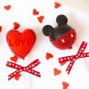Valentine’s Day Ribbon 2 Rolls, 3/8″ Wide Red Pink Heart Satin Ribbons for Gift Wrapping DIY Crafts Home Decor, 20 Yards