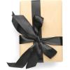 100 Yards 1 Inch Rose Gold Satin Ribbon, Solid Craft Fabric Ribbon for Christmas Gift Wrapping, Bows Making, Flower Bouquet, Wedding Party Decoration(Black)