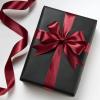 100 Yards 1 Inch Rose Gold Satin Ribbon, Solid Craft Fabric Ribbon for Christmas Gift Wrapping, Bows Making, Flower Bouquet, Wedding Party Decoration(Burgundy)