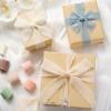 9 Colors Chiffon Ribbon 1” x 27 Yds Handmade Fringe Chiffon Silk Ribbon for Gift Wrapping Wedding Invitations Bridal Bouquets Crafts Home Decor(9 Colors)
