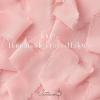 Baby Blue Chiffon Ribbon 1.5 Inch x 21 Yards Handmade Fringe Chiffon Silk Ribbon for Gift Wrapping Wedding Invitations Bridal Bouquets Crafts Home Decor(Pink)