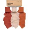 9 Colors Chiffon Ribbon 1” x 27 Yds Handmade Fringe Chiffon Silk Ribbon for Gift Wrapping Wedding Invitations Bridal Bouquets Crafts Home Decor(Rust Red/Khaki/Terracotta)