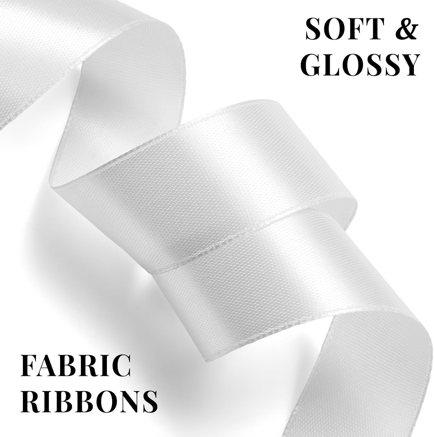 image:image100 Yards 1 Inch Apple Green Satin Ribbon Solid Fabric Ribbon Roll for Flower Bouquet Gift Wrapping Roses Making Handmade CraftsSilver