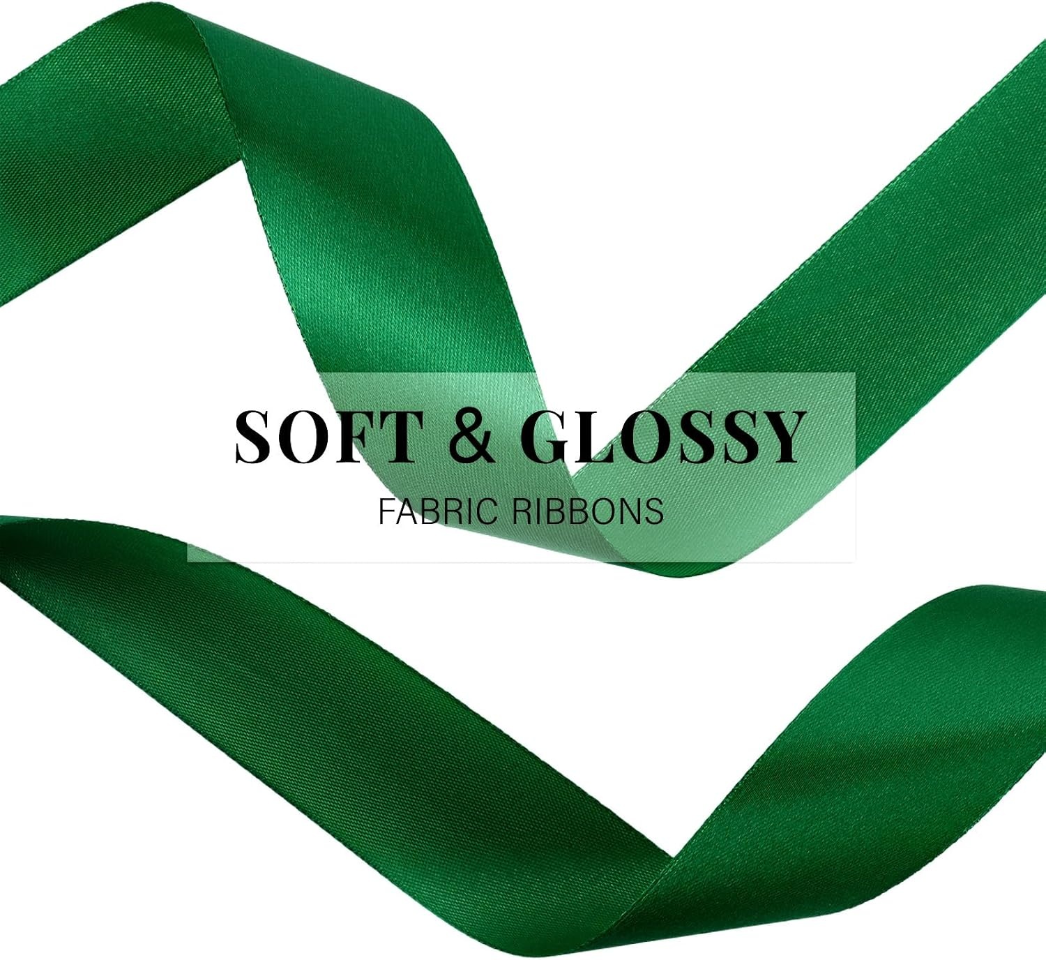 image:image112 Inch 100 Yards Apple Green Satin Ribbon Solid Fabric Ribbon Roll for Flower Bouquet Gift Wrapping Roses Making Handmade CraftsDark Green